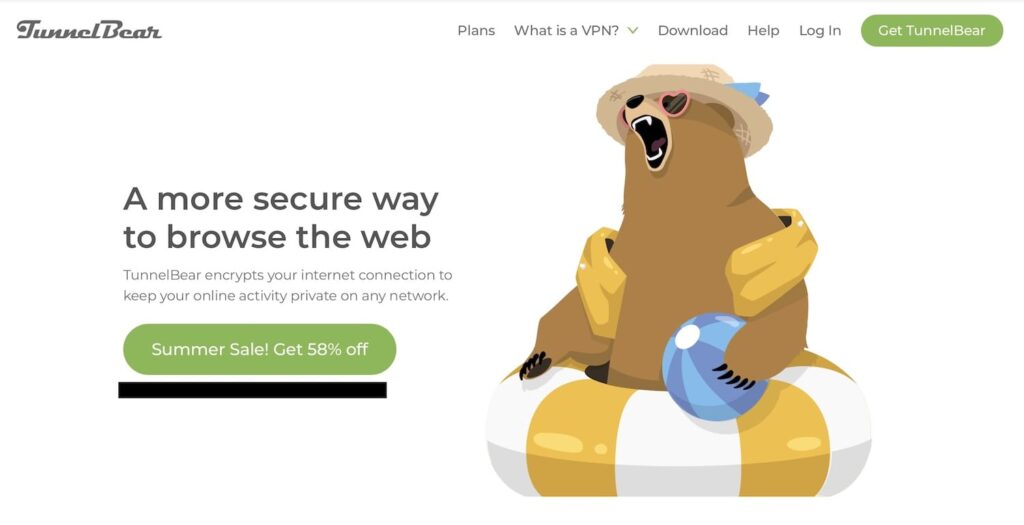 Tunnelbear VPN iOS