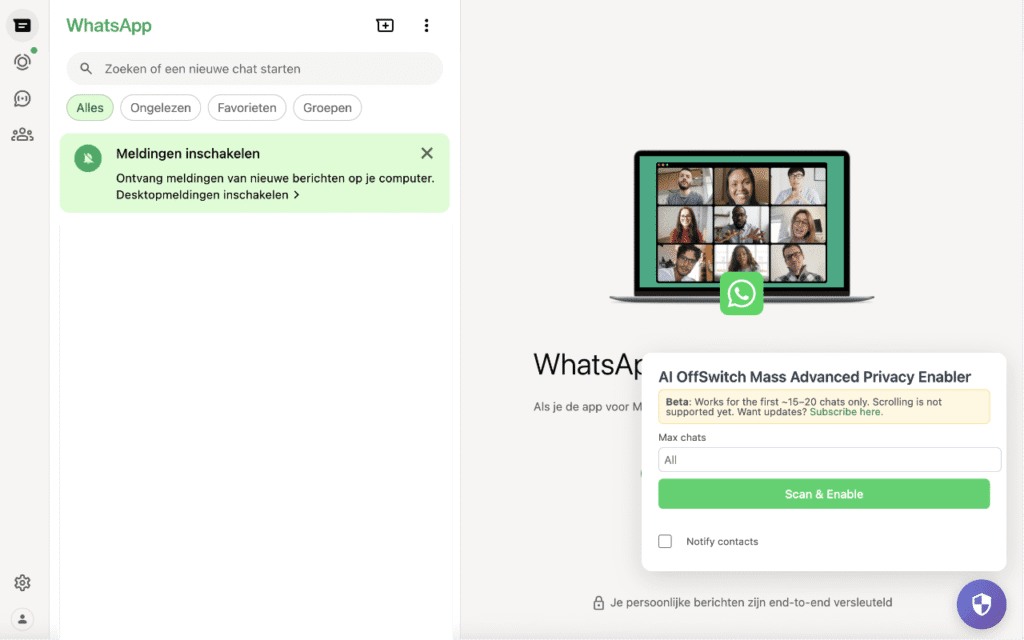 AI OffSwitch screenshot