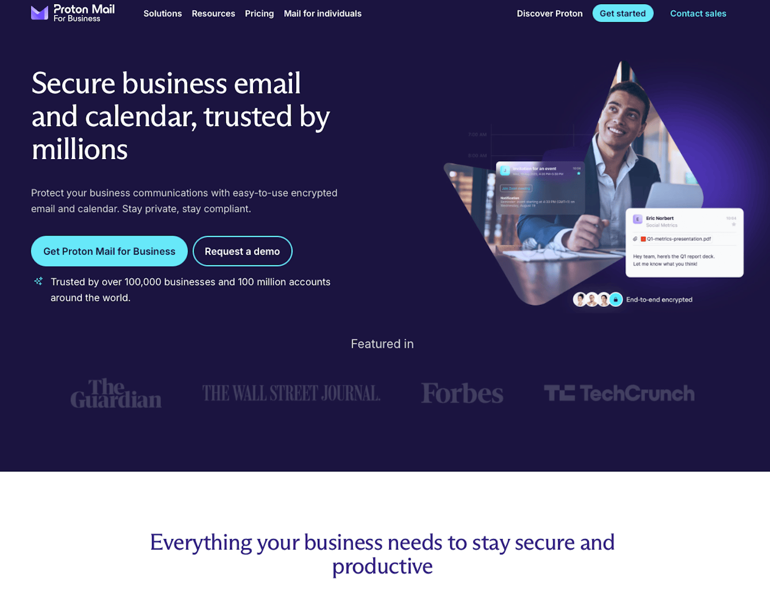 Proton for Business screenshot