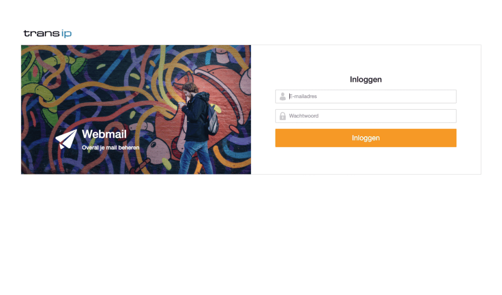 TransIP Webmail inloggen